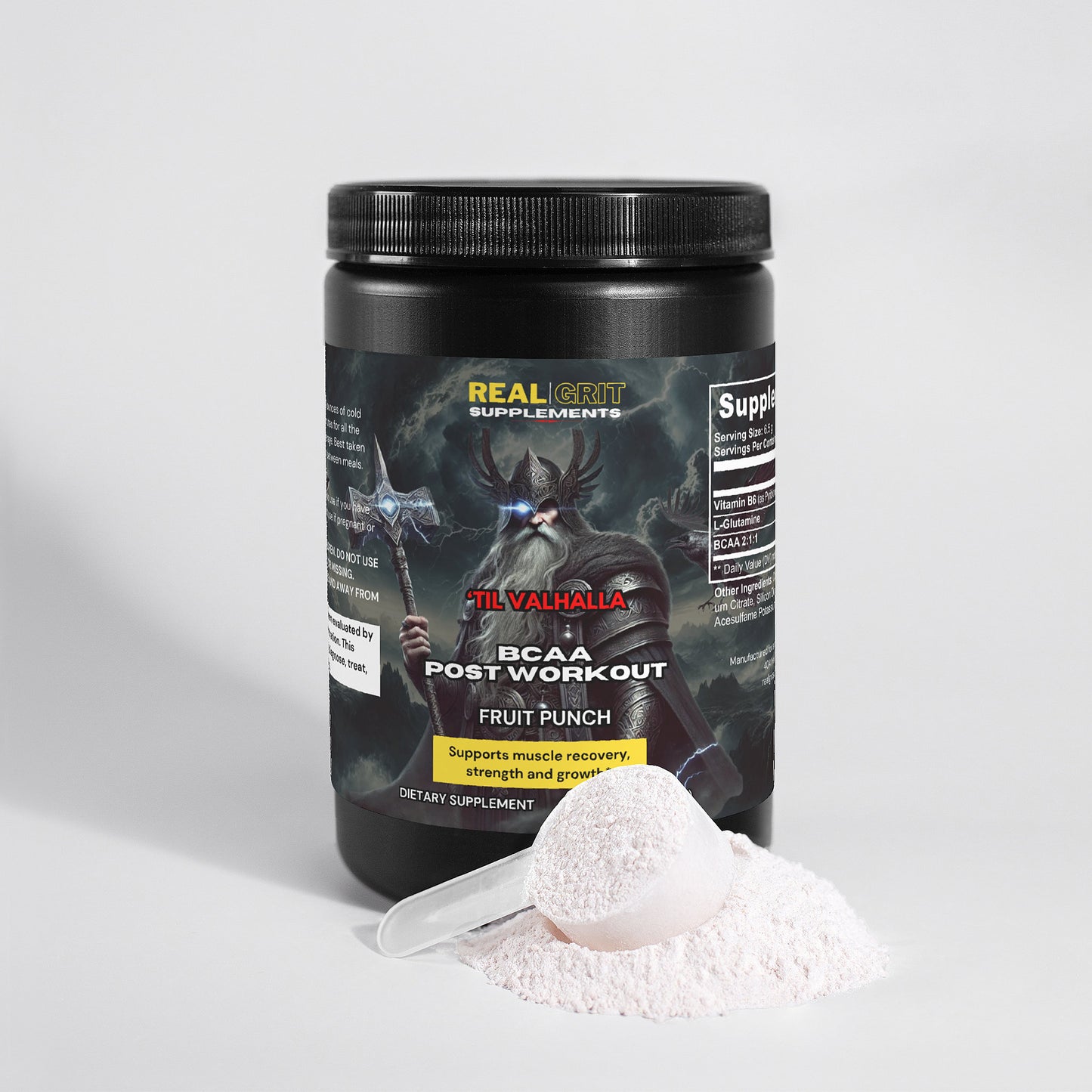 'Til Valhalla BCAA Post Workout (Fruit Punch)