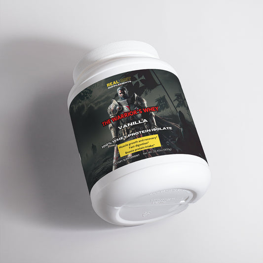 The Warrior's Whey 100% Whey Protein Isolate (Vanilla)