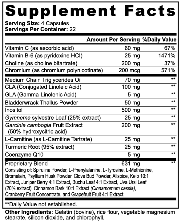 Bane of Buddha (Fat Burner with MCT)