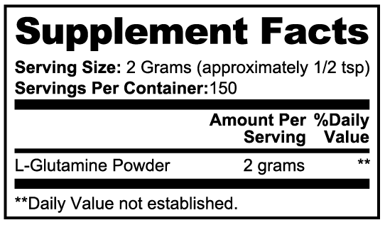 Gladiator Growth (L-Glutamine Powder)