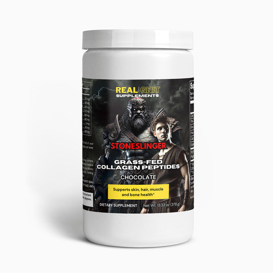 StoneSlinger Grass-Fed Collagen Peptides (Chocolate)