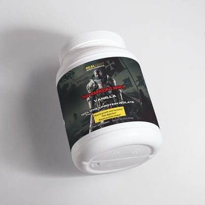 The Warrior's Whey 100% Whey Protein Isolate (Vanilla)