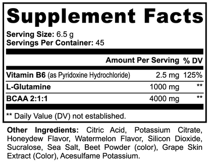 Iron Forged BCAA Post Workout (Honeydew/Watermelon)