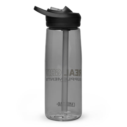 Real GRIT Supplements Water Bottle