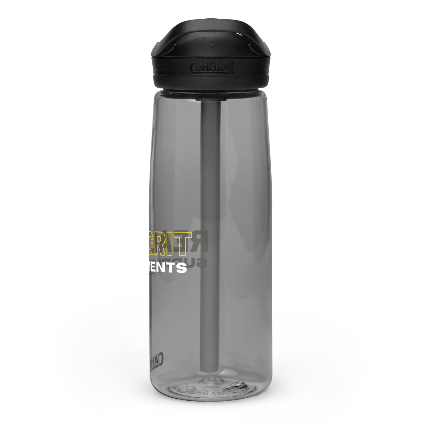 Real GRIT Supplements Water Bottle